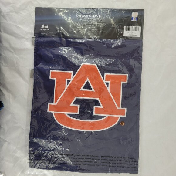 Auburn University Garden Flag Yard Banner licensed NCAA Evergreen New in Pkg - Picture 3 of 5